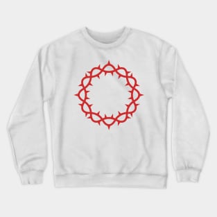 Crown of thorns of the Lord and Savior Jesus Christ. Crewneck Sweatshirt